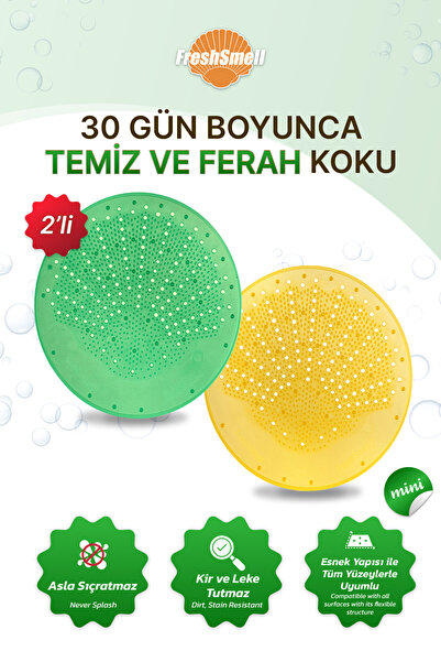 FreshSmell Koku Giderici | Çok Amaçlı, Banyo, Tuvalet,Pisuvar,Lavabo - 30 Gün...