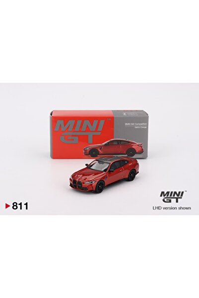 mini gt 1/64 BMW M4 Competition (G82) Sakhir Orange MGT00811-BL