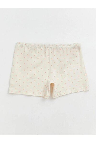 LC Waikiki Boxeri pentru fete cu model alb, pachet de 3 (S6)