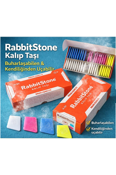 hodbehod Ütü Buharı ile Silinebilen Terzi Tekstil Çizgi Taşı – Karışık Renkli...