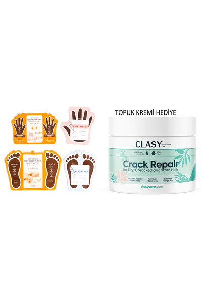 Mjcare 4'lü El Ayak Peeling ve Bakım Seti