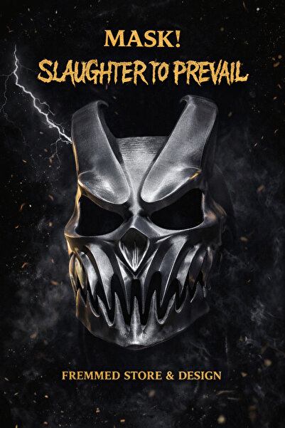 Fremmed Store Alex Terrible Maske - Rock Konser Maskesi