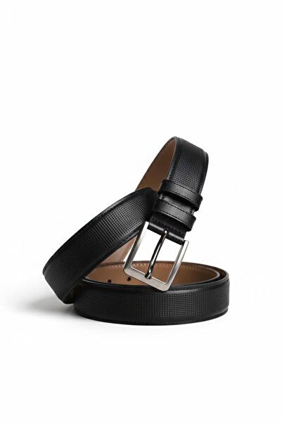 DYNAMO Curea din piele artificială pentru bărbați pentru pantaloni din pânză ...