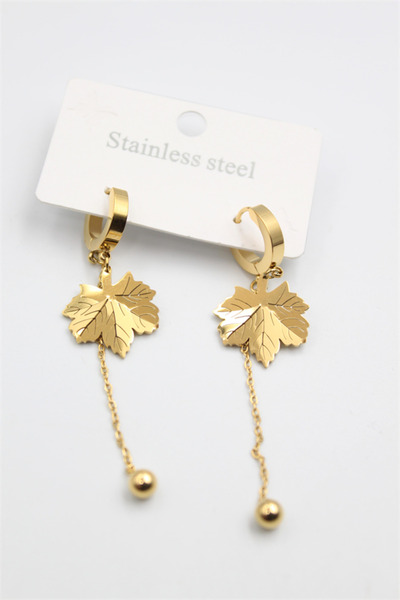 toyigoo Sycamore Tree Earrings - Gold