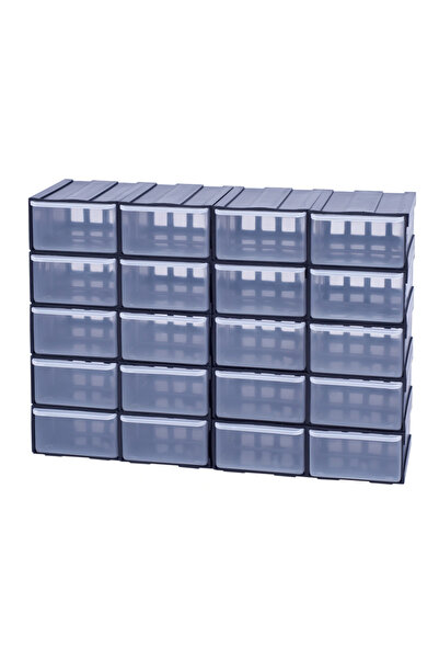 ALIEN Organizator 2X10 sertare modular 22.5X15.5X10cm