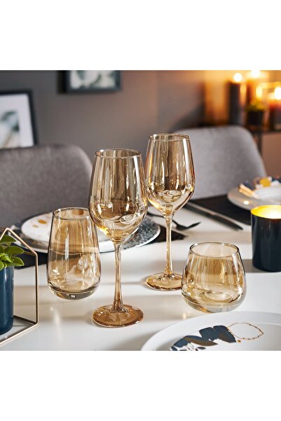 P H Panayır Home Baroque 18 Piece Water Glass Set