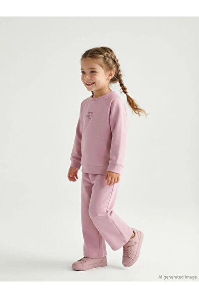 LC Waikiki Лейла Принтирана дамска блуза и панталони (S6)