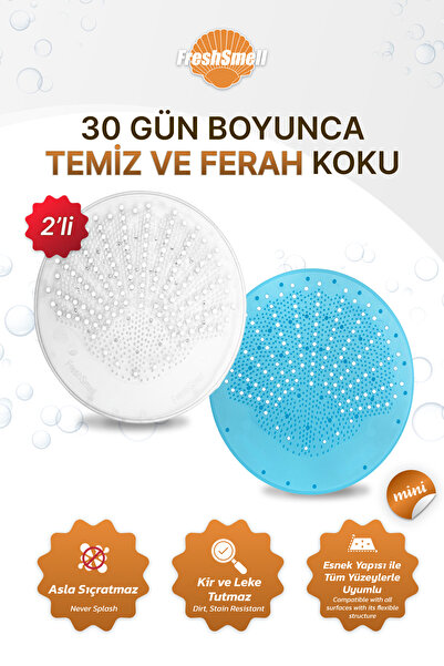 FreshSmell Koku Giderici | Çok Amaçlı, Banyo, Tuvalet, Pisuvar, Lavabo - 30 G...