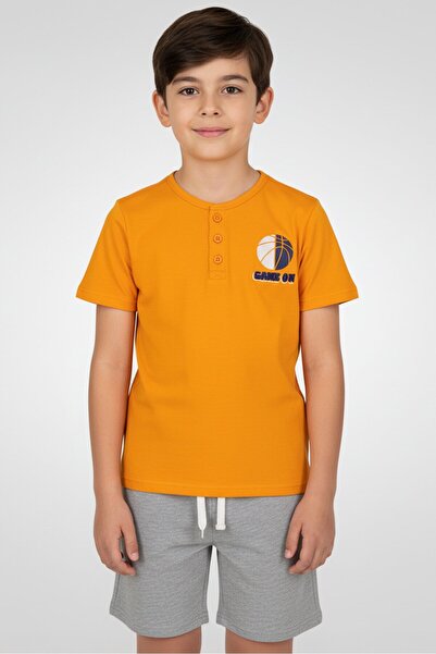 Freestyle Revolution Kids Boy 2 Piece Round Neck Short Sleeve Embroidered T-s...