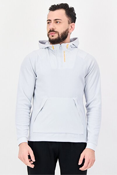 Under Armour Men Sportswear Fit Long Sleeve Outdoor Hoodie, Grey