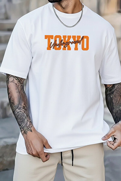 EFFRENATU Tokyo Printed Unisex Printed Combed Cotton T-Shirt