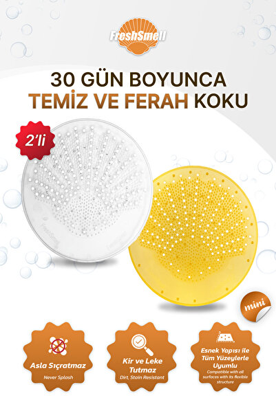 FreshSmell Koku Giderici | Çok Amaçlı, Banyo, Tuvalet, Pisuvar, Lavabo - 30 G...