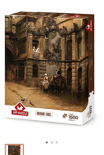 TAŞDELEN AVM Art Puzzle Kadehler Aşk'a 1500 Parça Puzzle