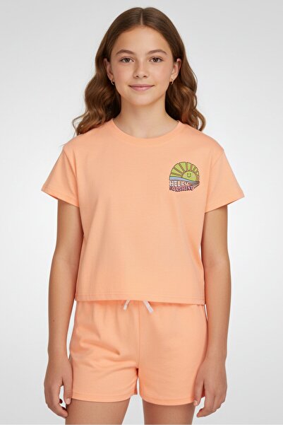 Freestyle Revolution Kids Girl 3 Pieces Short Sleeve Graphic Print T-Shirt An...