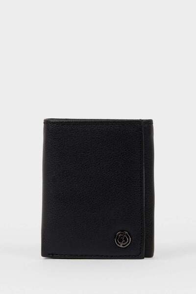 DeFacto Men's Faux Leather Wallet H0234Axns