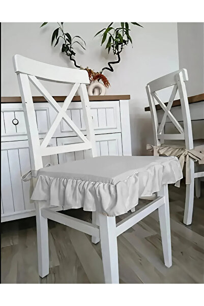 Sister Home Design Fırfırlı, Fermuarlı, Bağcıklı, Sıvı & Leke Tutmaz iskandin...