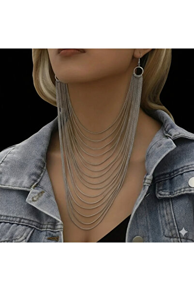 ÇağlaDesign Chain Necklace Earrings