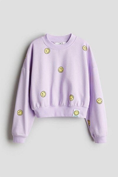 SONGÜLBERİK Girl's Smile Sweatshirt