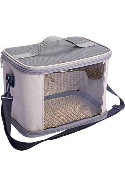 Arabest Portable Small Animal Carrier for Hamsters Rabbits Outdoor Travel Car...