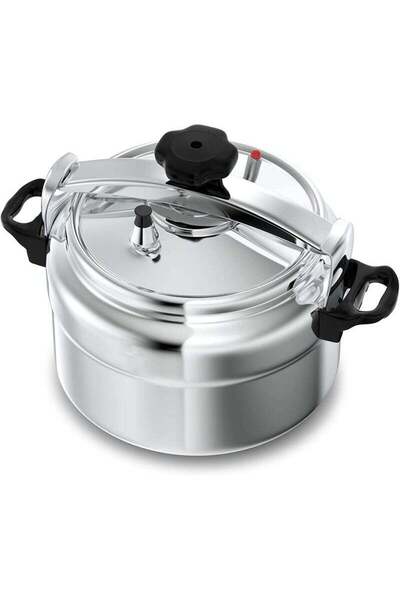 Mirolex 9 Liter Heavy-duty 100% Aluminum Pressure Cooker | Fast, Safe & Durab...