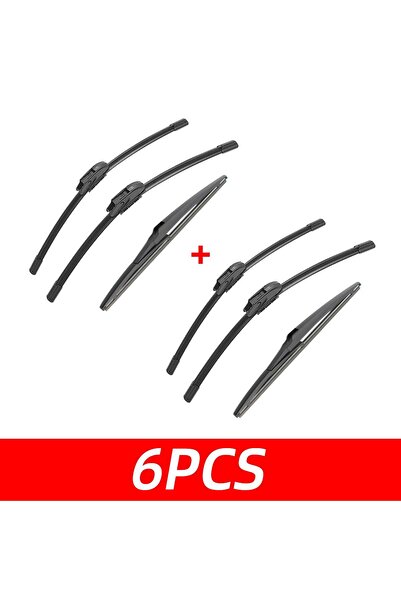 Choice4 6 PCS 1/2/3/4/6PCS Car Wiper For TOYOTA Auris 1 Hatchback French BUIL...