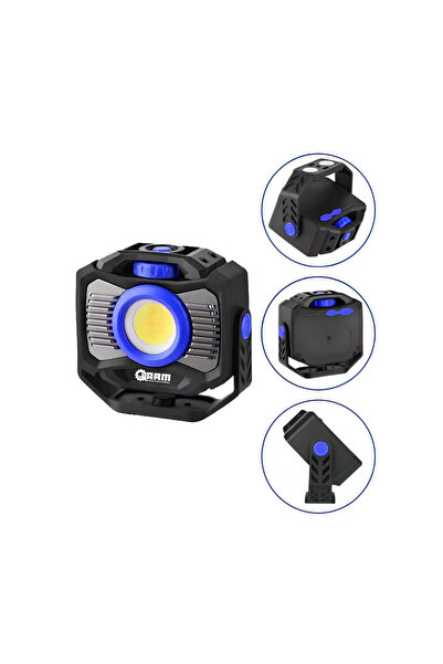 Epilons Arm Esen200a Çift Mıknatıslı Döner Gövdeli 2000 Lümen Led Şarjlı Çalı...