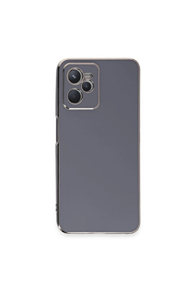 AL - KAR TİCARET جراب Realme C35 مصنوع من السيليكون - أزرق