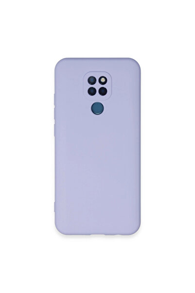 Najmaddin جراب جنرال موبايل جي ام 20 نانو مخملي من الداخل سيليكون - أرجواني