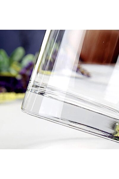 Mado Gallery 4pcs Glass Cylinder Vases for Flowers & Candles for Home, Events & Weddings
