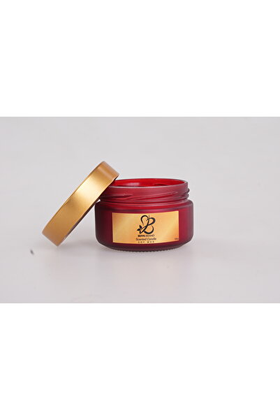 Vanilla & Marshmallow Scented, Ruby Color Glass Jar Scented Candle - 100% Natural Soy Wax - 230cc