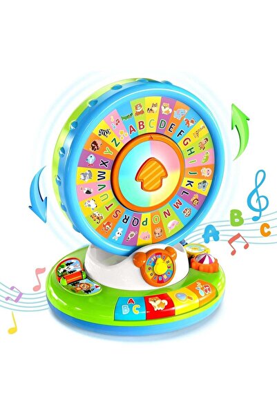 Toybox Musical Spin & Sing Alphabet Zoo with Lights & Sounds, Learning Educat...