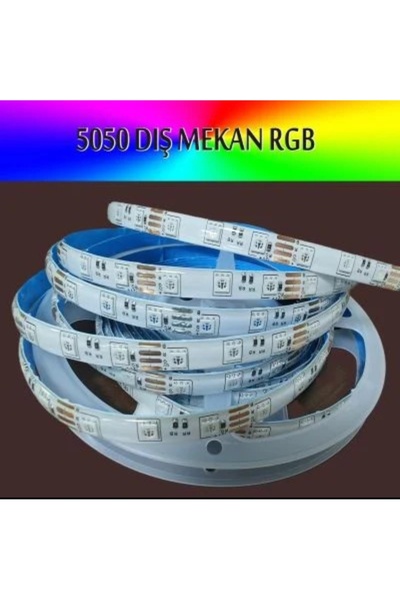 BABUBA 5050 Dış Mekan RGB Şerit Led