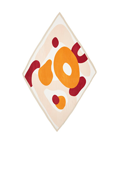 Network Renkli Pliseli Kadın Fular