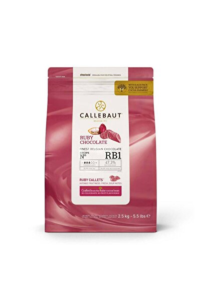 Barry Callebaut Ciocolata Ruby, ciocolata roz Callebaut - 400GR.