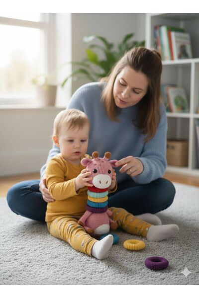 Hobi Evim EĞİTİCİ ZURAFA AMİGURUMİ