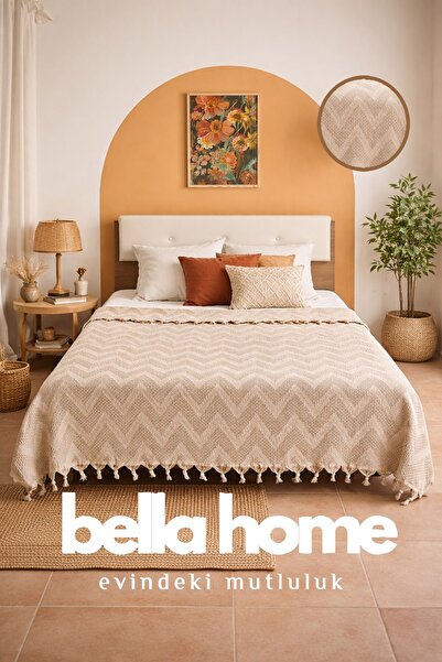 Bella Home Двоспальне елітне жакардове покривало (односекційне) - 200x230 см,...