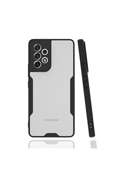 Najmaddin حافظة سامسونج جالاكسي A53 5G سيليكون بلاتينيوم - أسود