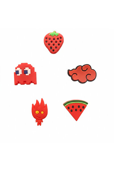 Otto Common 5 pcs Colorful Shoe Charms Set – Fun Decorative Accessories for C...