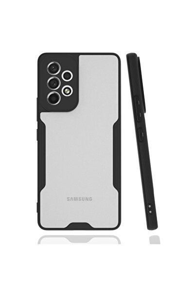 Najmaddin حافظة سامسونج جالاكسي A33 5G سيليكون بلاتينيوم - أسود