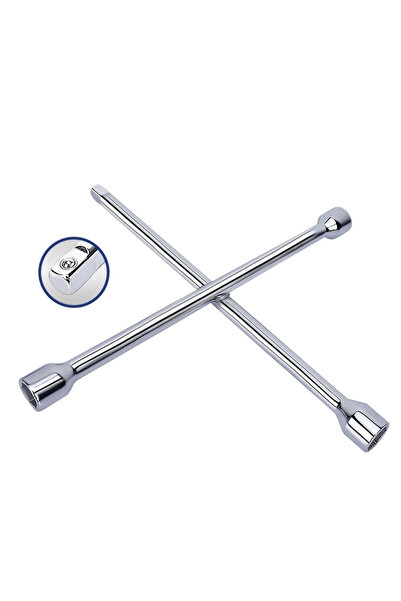 Workpro Wp314006 17 19 21 1/2'' Cr-V 400mm 4-Point Professional Lug Wrench