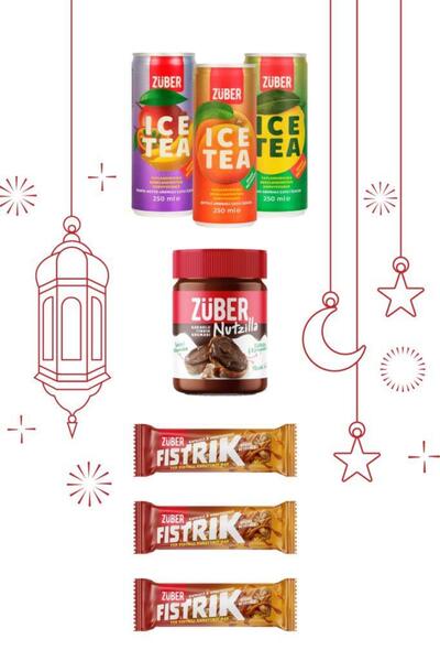 Züber Nutzilla, Pistachios, Ice Tea Ramadan Package