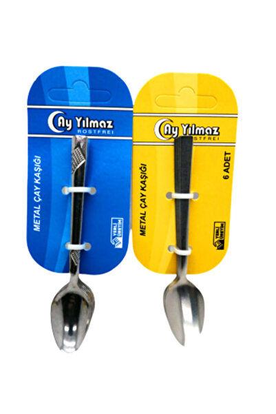Fırsatkolik 6 Pieces Metal Tea Spoon (5067)