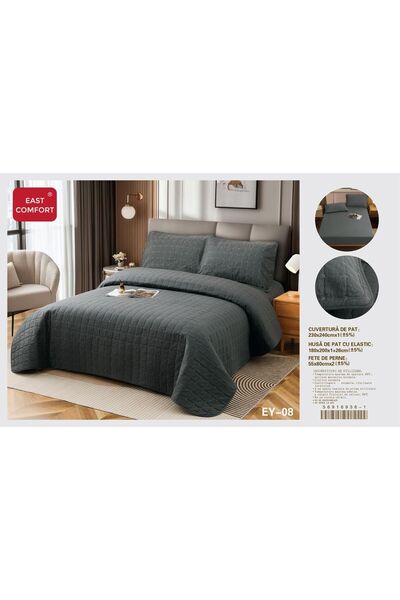 ANATOLIATEKSTILE Premium Cotton Bed Linen Set, 4 Pieces