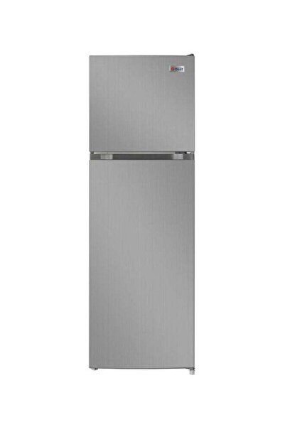 Techno Best Double Door Refrigerator 272 kW BRN-250L Silver