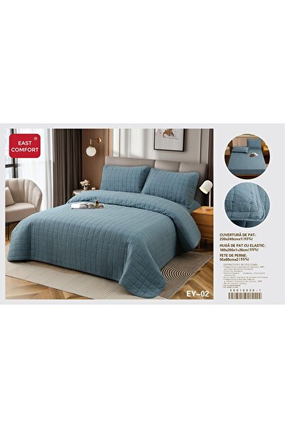 ANATOLIATEKSTILE Premium Cotton Bed Linen Set, 4 Pieces