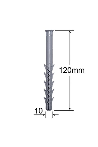 Gray Square Diblu 10x120 Cu Aripi - 50buc/cutie