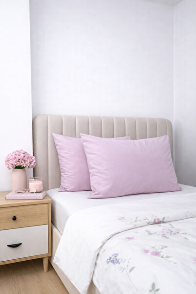 Miracolo Home 100% Cotton 50X70 cm Solid Color Soft Textured Pillowcase Set of 2