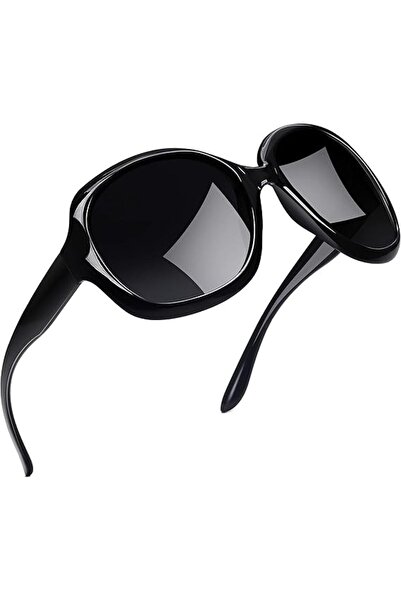 Arabest نظارات شمسية كبيرة قصة فضفاضة وعصرية، مستقطبة، مناسبة للقيادة، توفر ح...