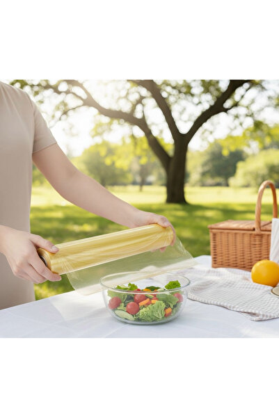 Gıda Streç Film Gold (Pe Cling Film) Hijyenik Ambalaj 8MIC 30CM x 150MT 1Koli (21Adet)