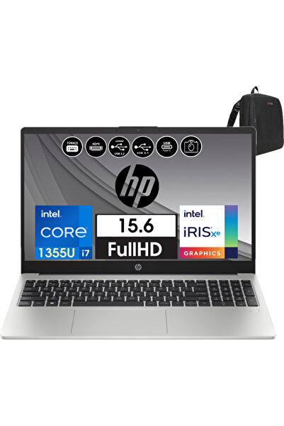 HP 250 G10 I7-1355U 32GB 1tb SSD 15.6" W11HOME Fhd 99G1E6ETH13+ZETTAÇANTA